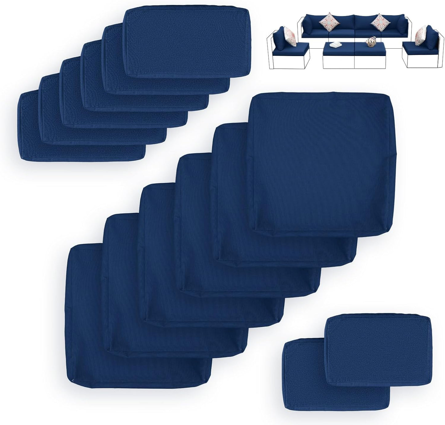 Funnel Cushion Set
